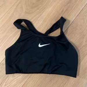 Black Nike Sports Bra